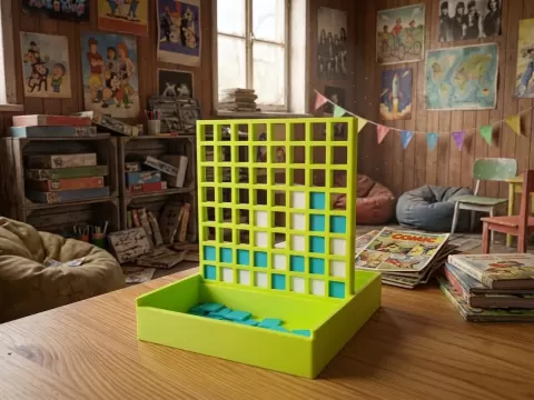 Four in a Row - Gravity Edition (8x8)