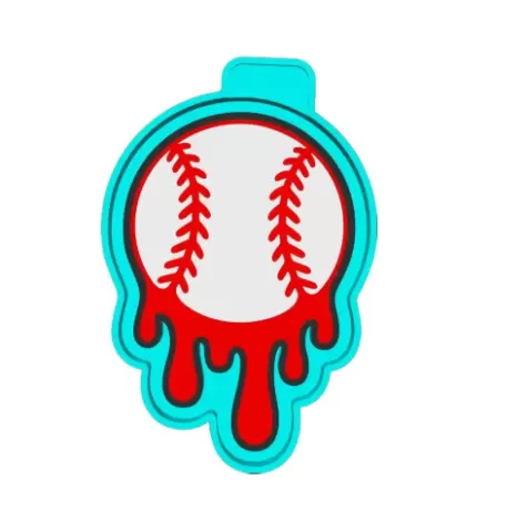 BASEBALL DRIP FRESHIE MOLD STL