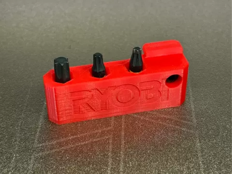 RYOBI 18V 3x magnetic bits holder 10x3 magnets