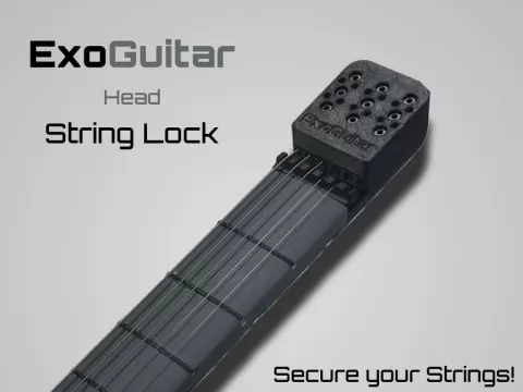 ExoGuitar - Head - Headless - String Lock