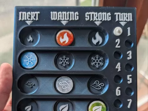 Element board for Gloomhaven 2nd Edition