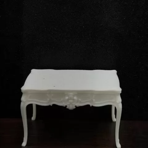 Elegant Vintage Baroque Table Miniature 🏛️ | Decorative Dollhouse Furniture