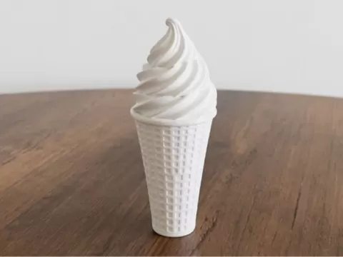 Soft Ice Cream - Decorative Model