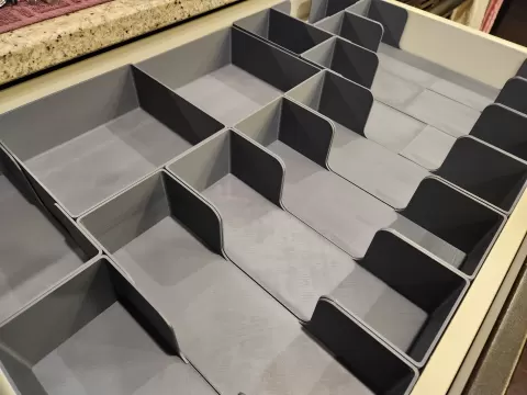 Ultimate Gridfinity Kitchen Drawer Organizer