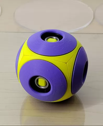 Fidget Ball open side