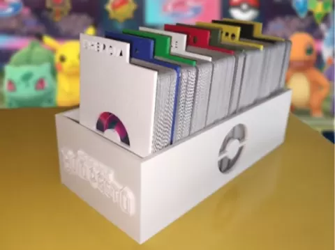 Contenitore carte Pokemon! (Buio Pesto)