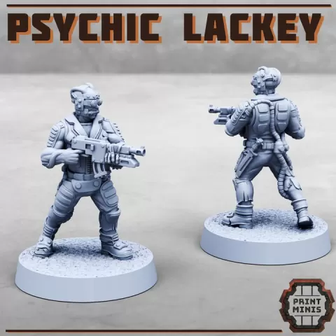 Psychic Lackey by Print Minis