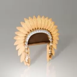 Indian Headdress Shelf