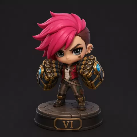 VI ARCANE CHIBI