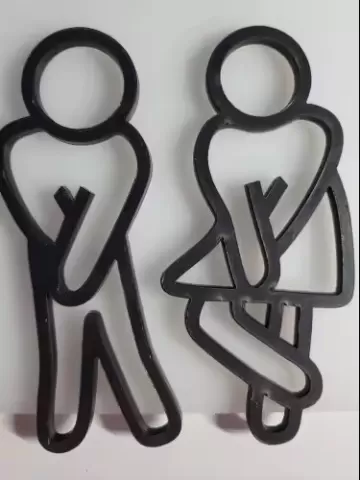 Toilet Door Sign