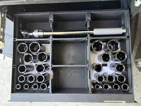 Harbor Freight Bauer 2 Drawer Toolbox Inserts