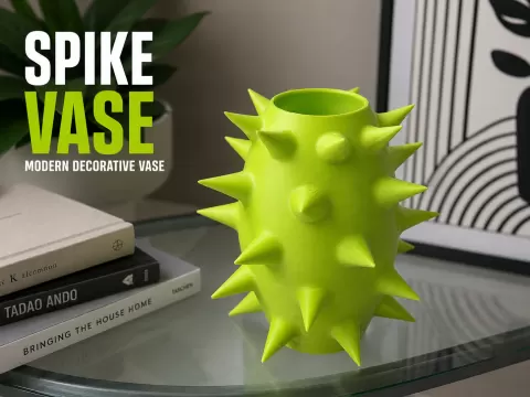 Spike Vase | Modern Decorative Spiked Planter Pot
