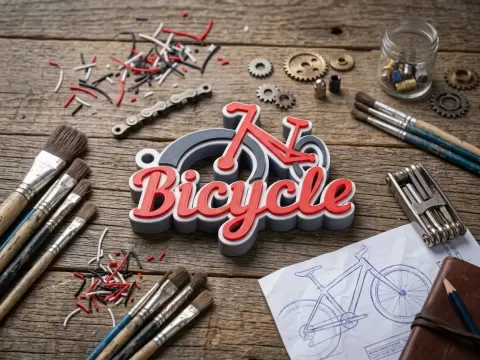 Portachiavi Bicycle