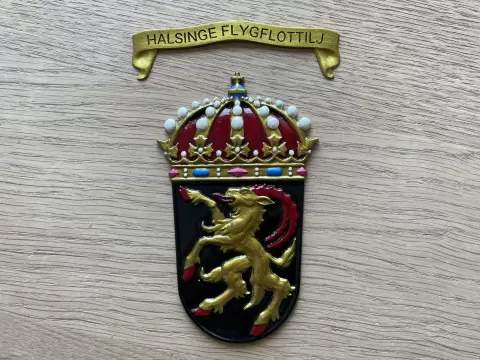 F15 Hälsinge Flygflottilj Crest