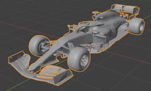 F1 car