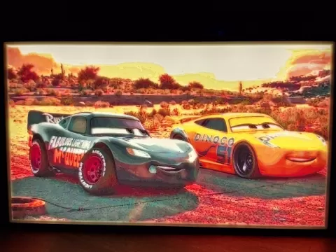 Cars 3 Lightning Mcqueen Leuchtkasten Litho Box