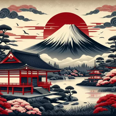Mount Fuji Hueforge