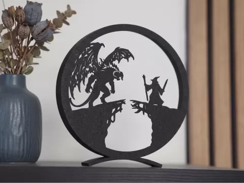 You Shall Not Pass! Gandalf & Balrog Duel