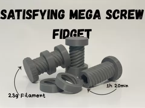 Satisfying Mega Screw Fidget
