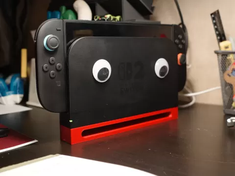 Switch2 的 通风底座 可爱大嘴