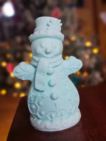 Ornate Snowman