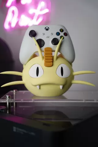 Meowth Controller Holder - Multipart