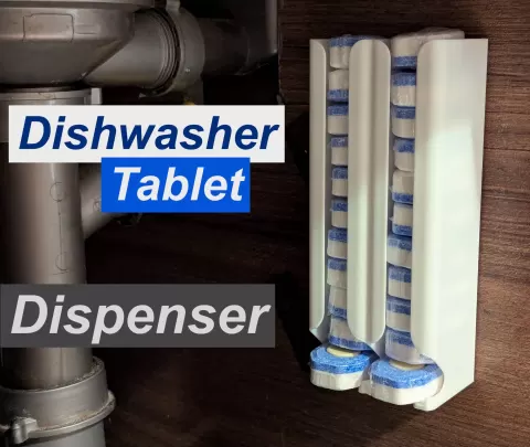 Dishwasher tablet dispenser