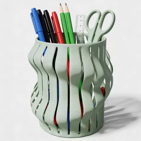 Stripes Office Organizer V1