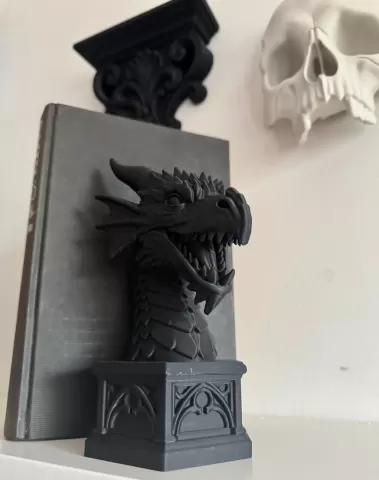 Dragon Cathedral Bookend