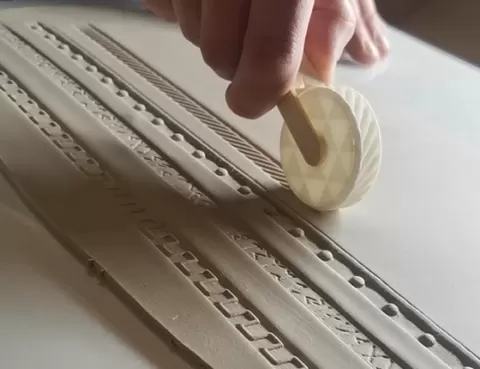 Stamp Wheel for Clay and Cosplay