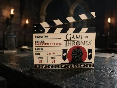 Game Of Thrones - Scene Clapper