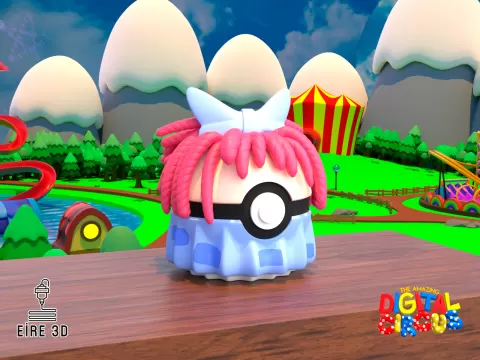 Pokeball-Ragatha-the amazing digital circus