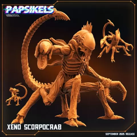 XENO SCORPOCRAB by PAPSIKELS MINIATURES