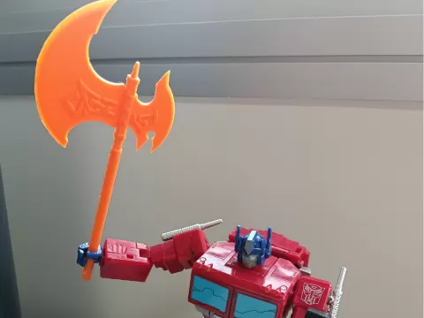 Studio Series 86 Optimus Prime Long Axe
