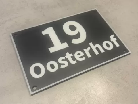 custom name board for home