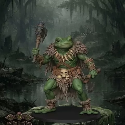 Grung Barbarian