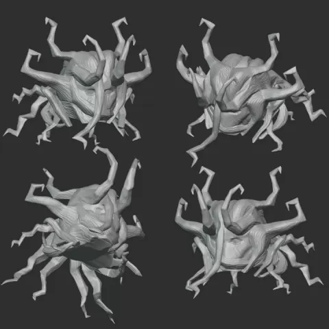 Wood Demon Mask 3d Stl File | Wood Demon Mask Digital File by Adam Kakolewski