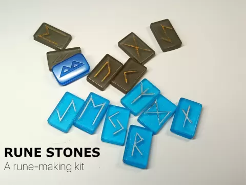 Rune Stones | Elder Futhark | Making Kit