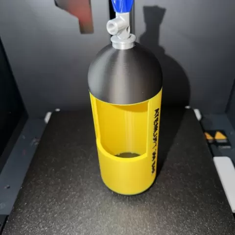 Stiftehalter Atemluftflasche