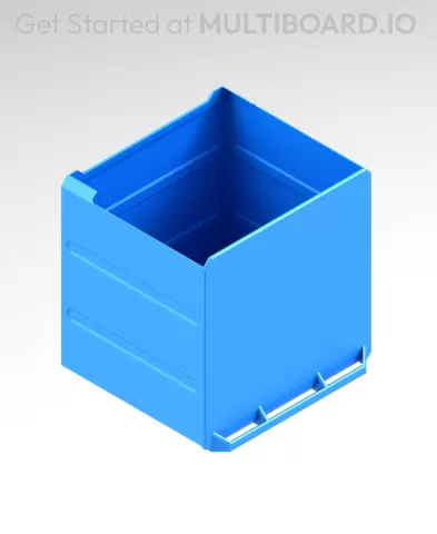 3x3x2.5 LU - MultiBin Simple Drawer