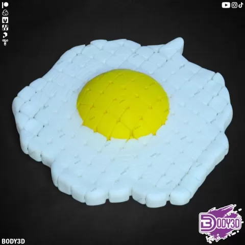 Flexi Egg ( No Supports ) by BODY3D