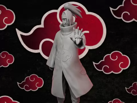 Naruto Shippuden Akatsuki Deidara Figure