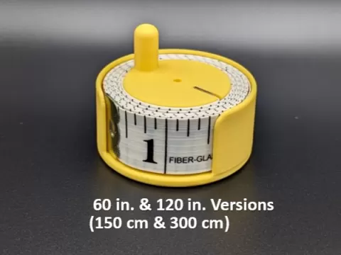 Soft Tape Measure Spool - Print in Place