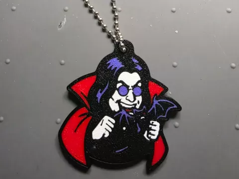 HHN 35 2026 Ozzy Osbourne House Bat Keychain