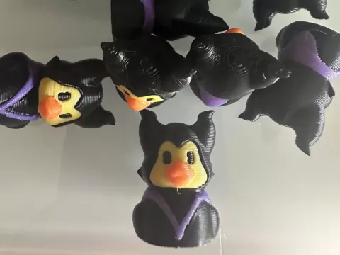 Maleficent Mini Duck