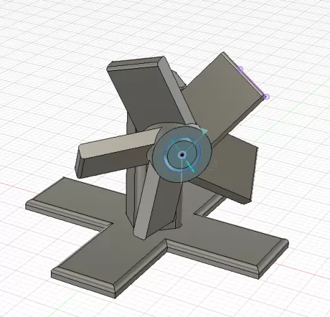 Mini pinwheel