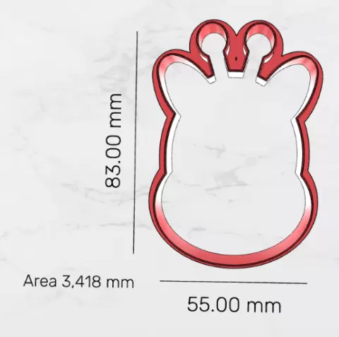 Giraffe Cookie Cutter