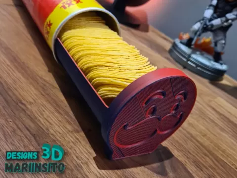Pringles Removal Tray with Lid