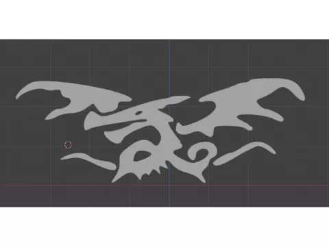 Black Dragons Chest Logo