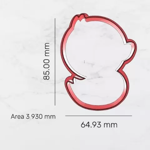 Duck Cookie Cutter